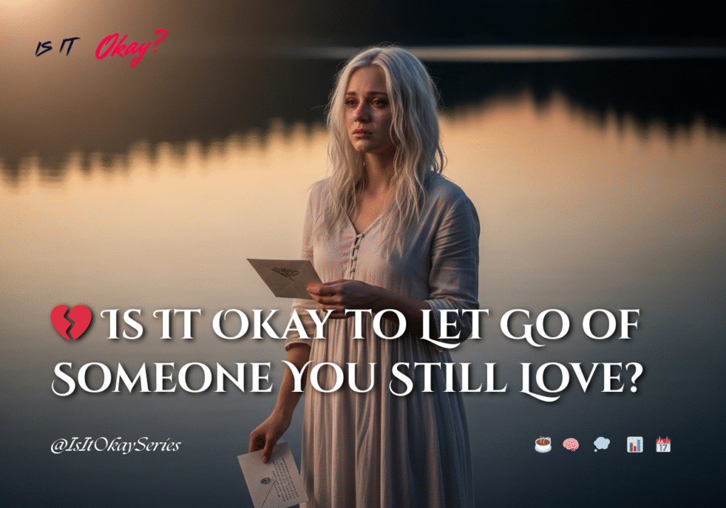 Is it okay to let go of someone you still love? Discover why releasing someone can be the most loving choice, signs it’s time, and how to heal with peace.